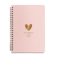 Carnet Spirale Coeur