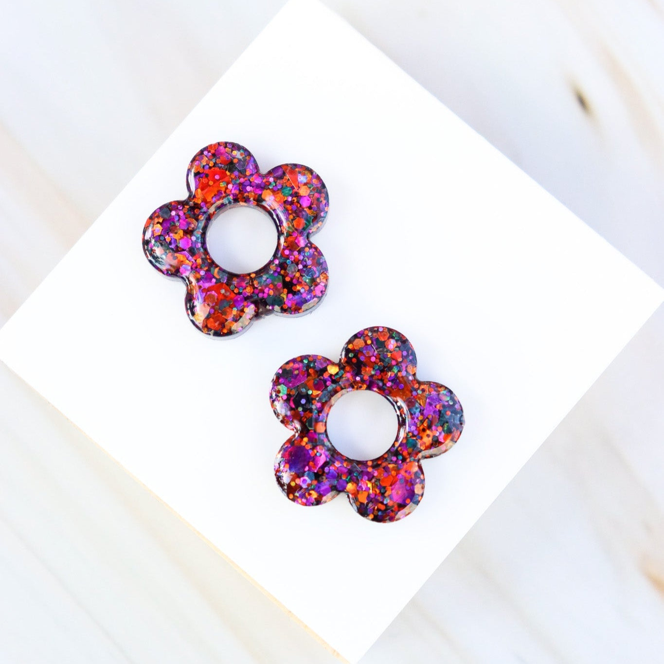 Fleurs Isa pour Boucles D'oreilles