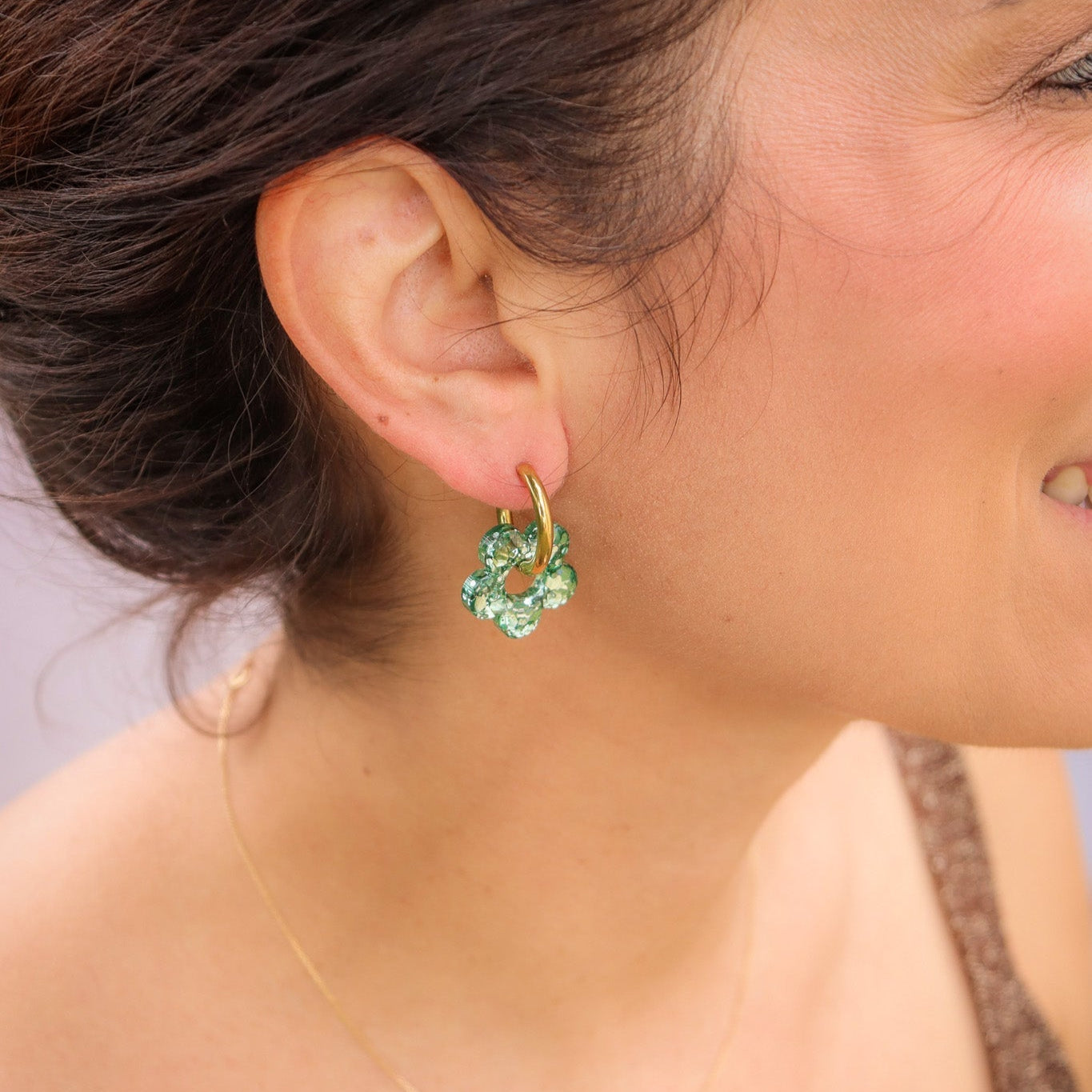 Fleurs Isa pour Boucles D'oreilles