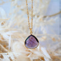 Collier Justine améthyste Ginandger