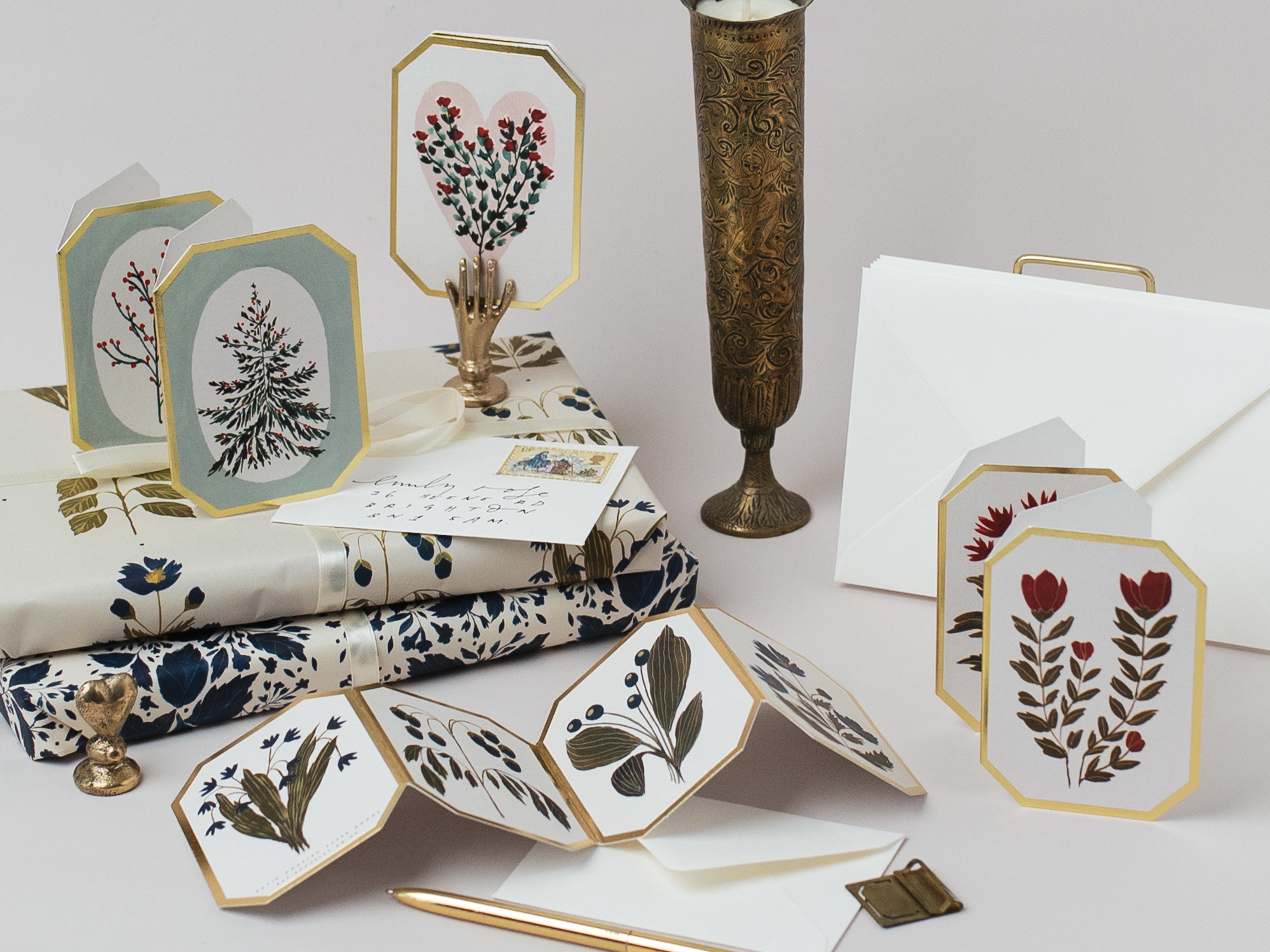 Carte accordéon Saint-Valentin