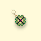 Flower Press Keychain