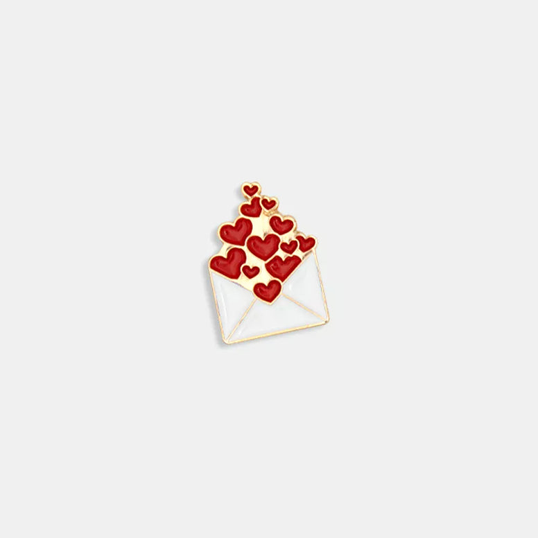Pin's Hearts Enveloppe