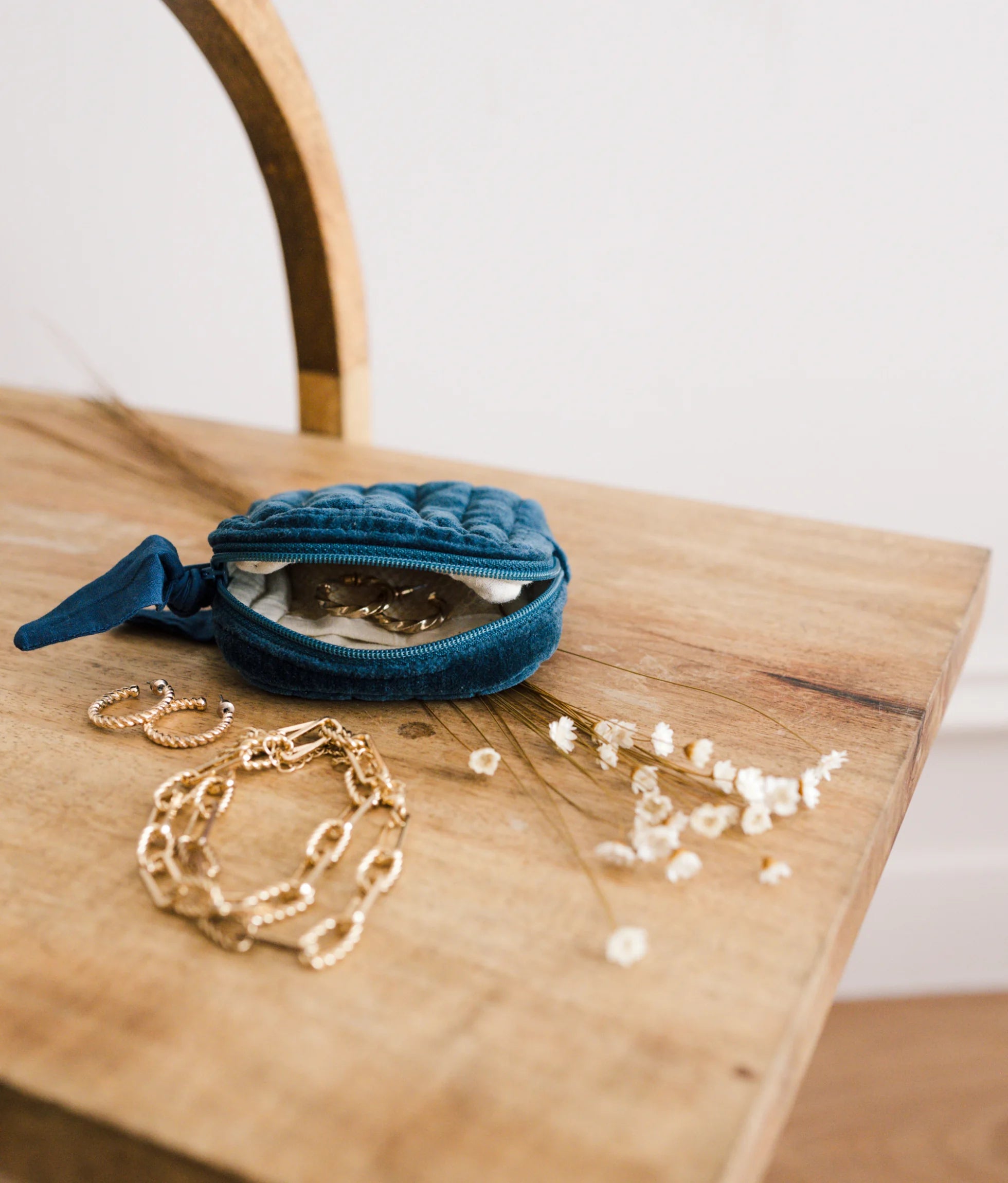 Etui à bijoux Prisca Minuit