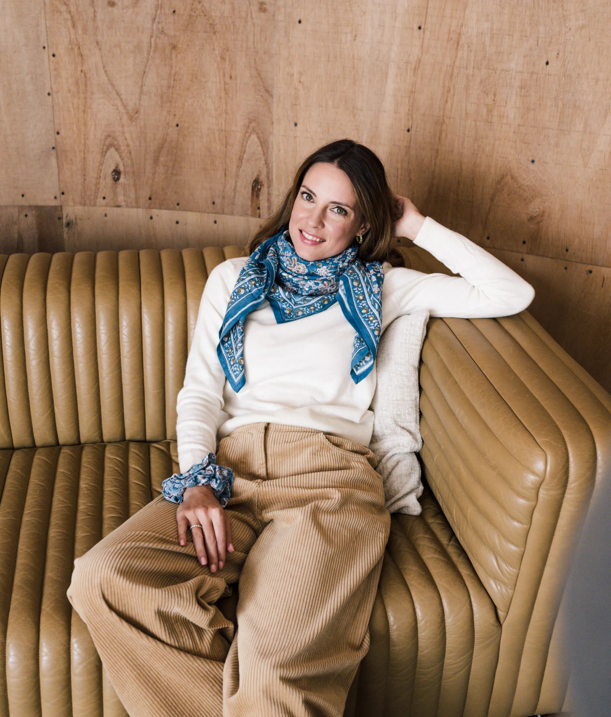 Foulard En Coton Kiala Minuit