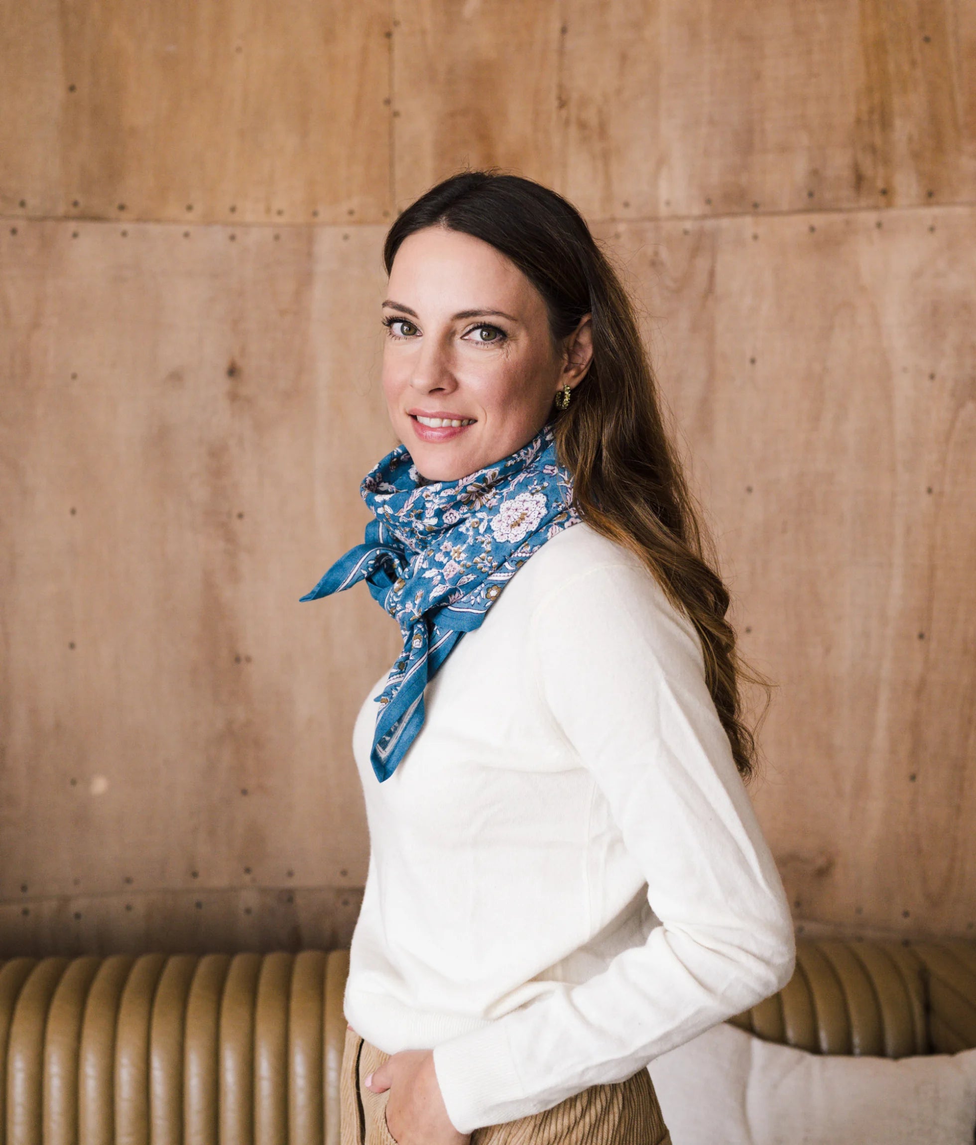 Foulard En Coton Kiala Minuit