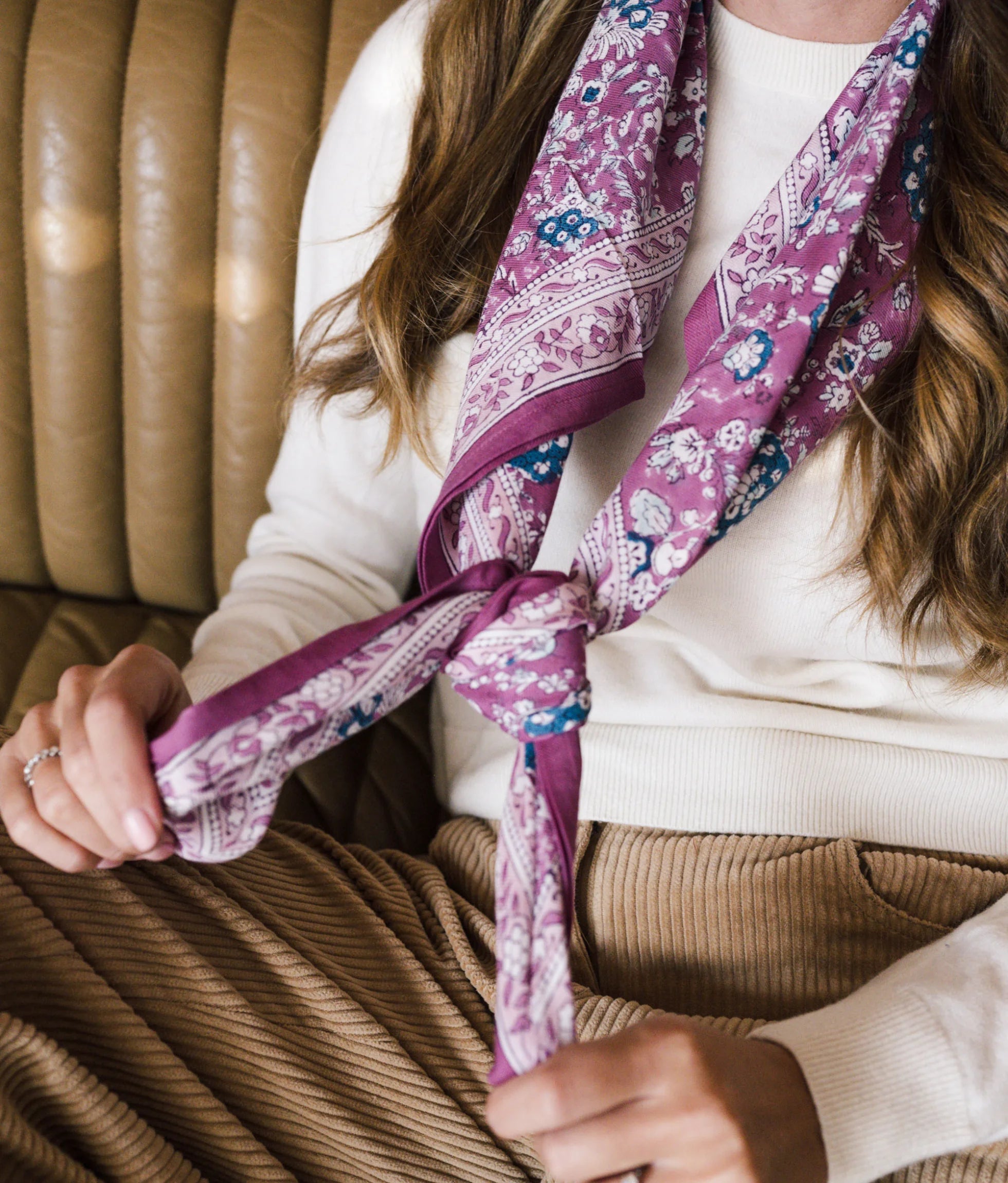Foulard En Coton Kiala Bousquet