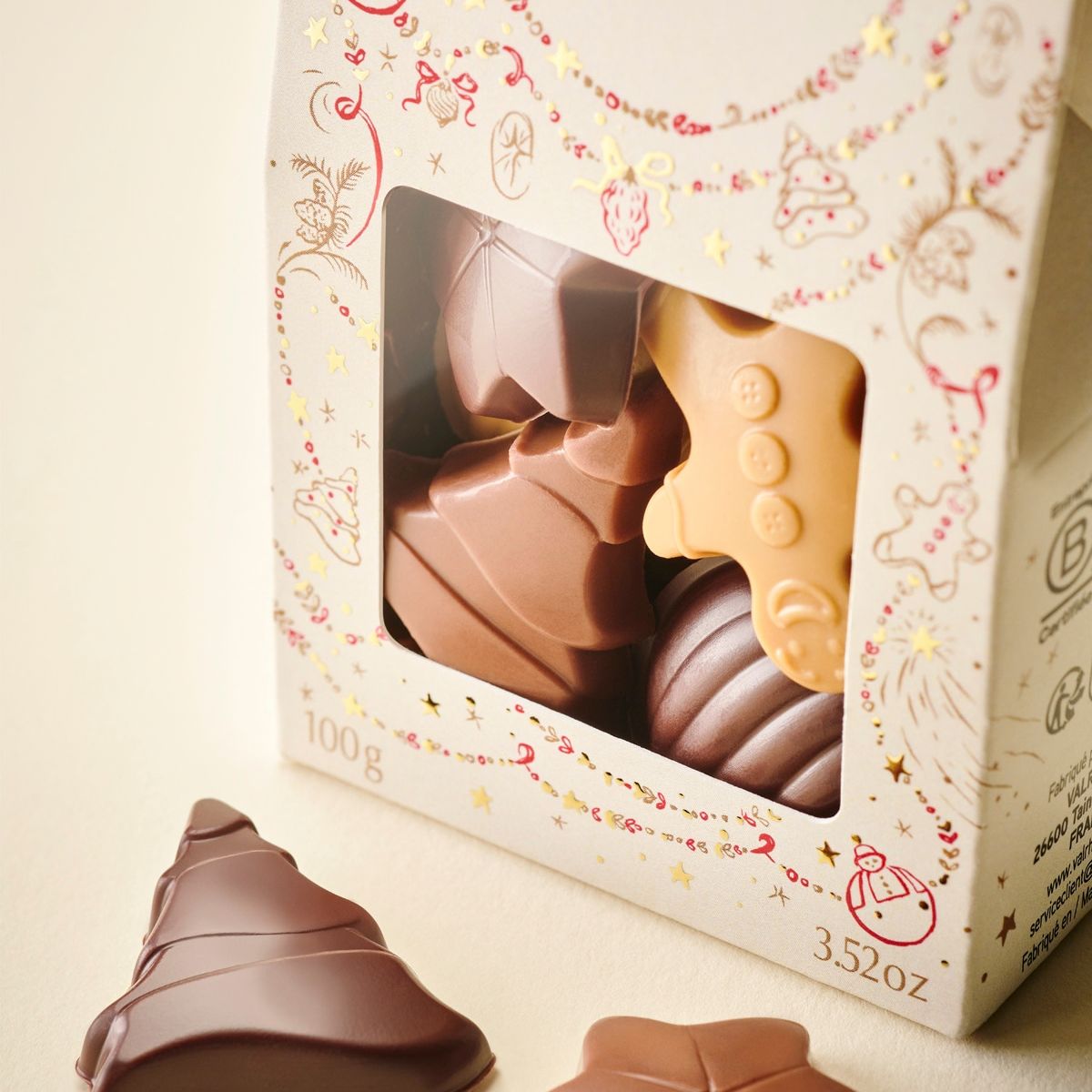 Étui Douceurs de Noël Valrhona