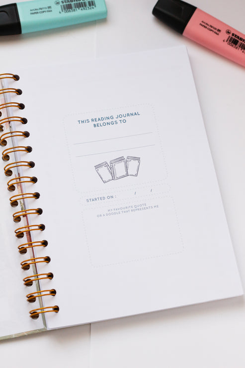 Carnet de lecture à spirales Bee-sy Reading