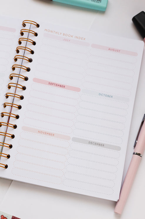 Carnet de lecture à spirales Bee-sy Reading