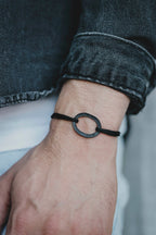 Bastille charcoal bracelet