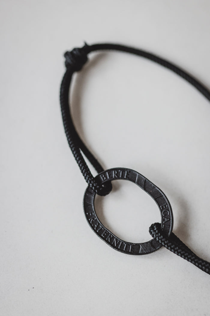 Bastille charcoal bracelet