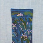 Chaussettes Monet Iris Cobalt