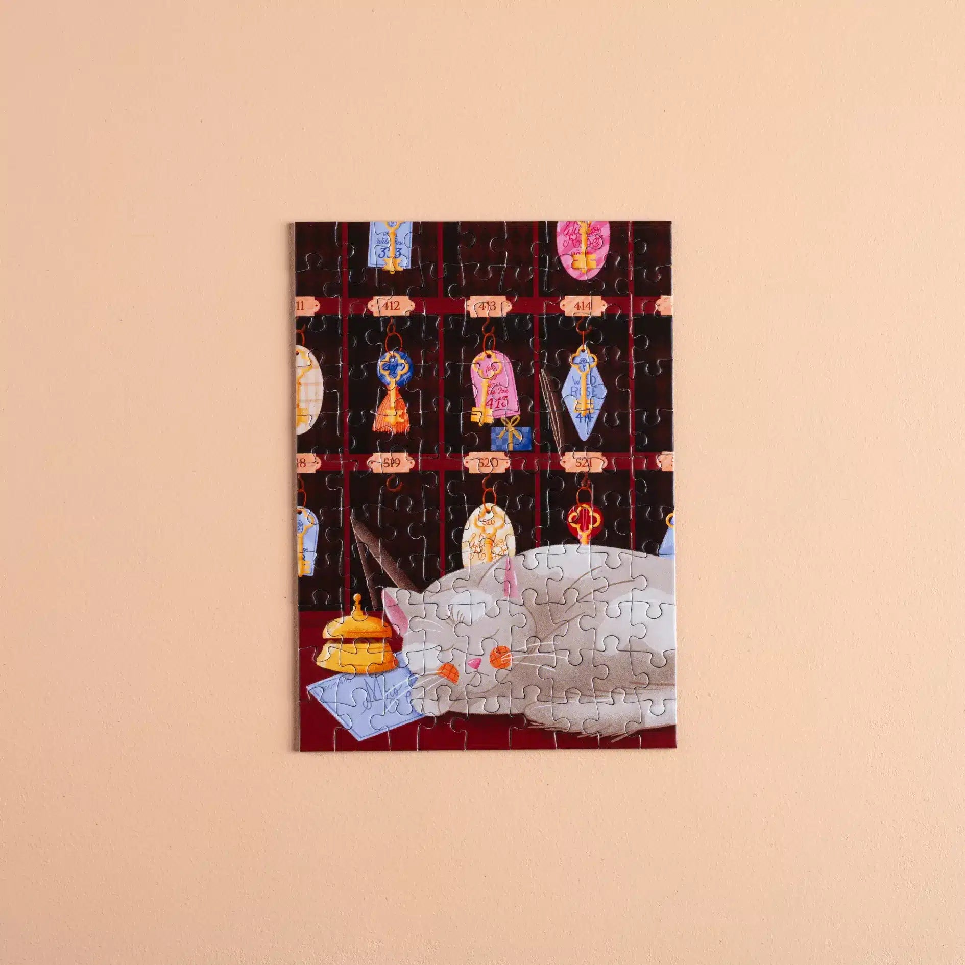 Lobby Cat - Mini Puzzle 99 pieces - Piece - Heol