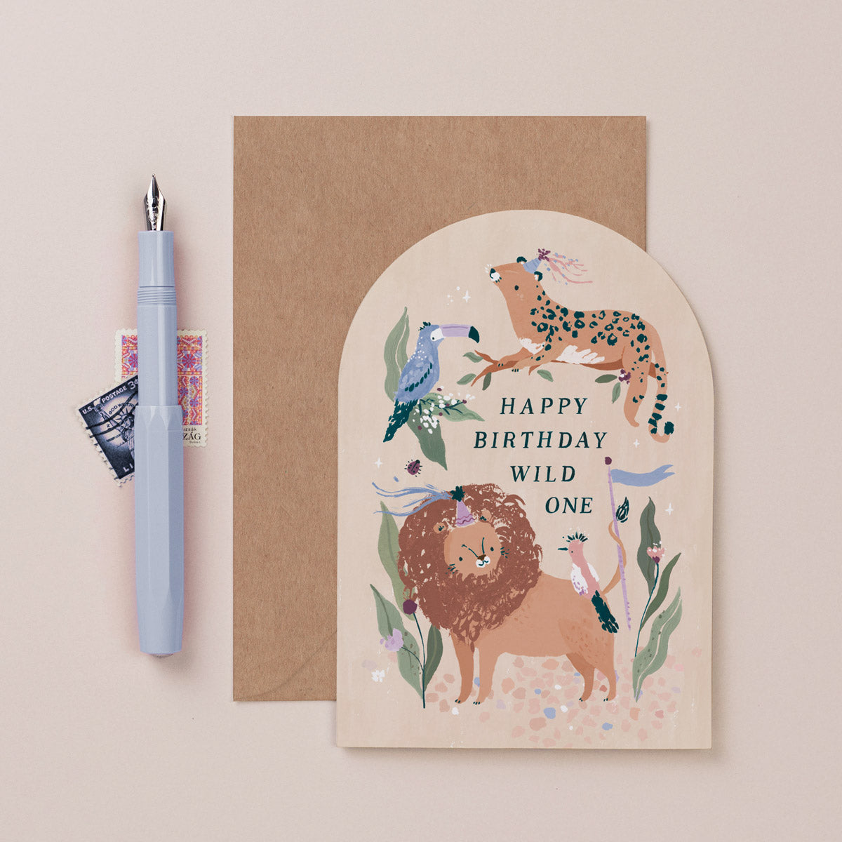 Carte anniversaire enfant jungle Sister Paper Co.