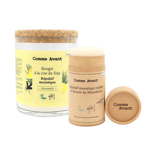 Bougie répulsive anti-moustique