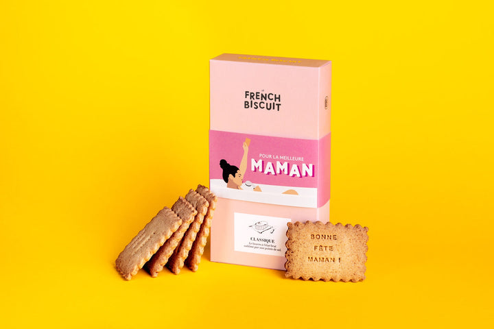 Pour la meilleure Maman 12 Biscuits Gravés