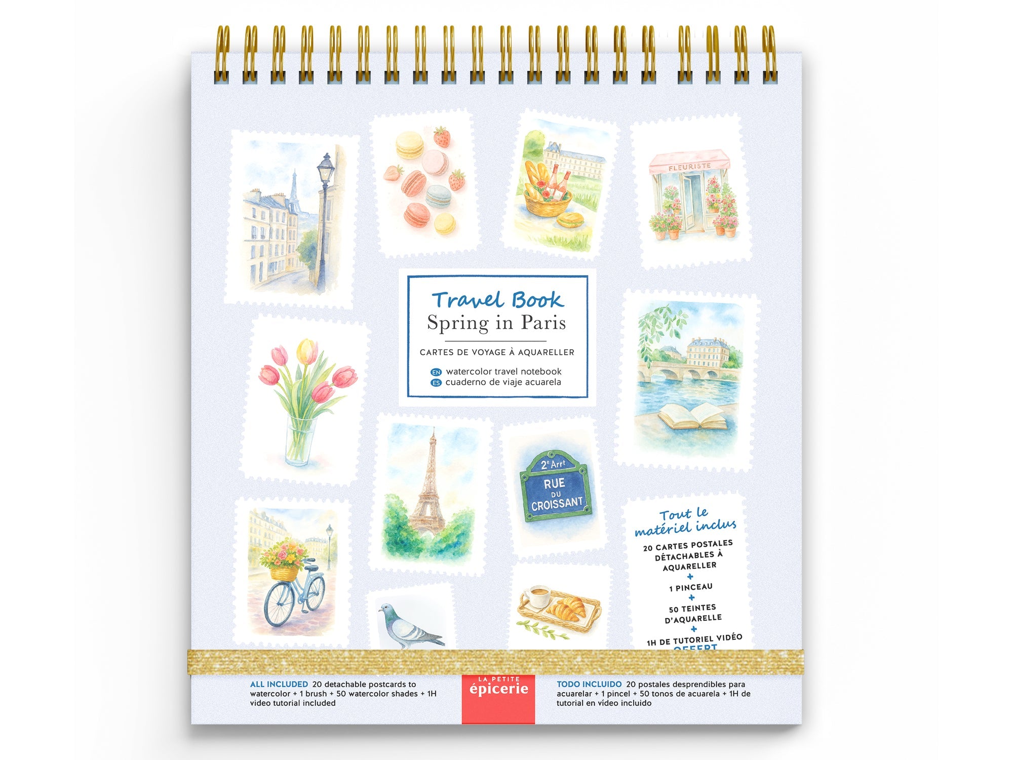 Travel Book Spring In Paris