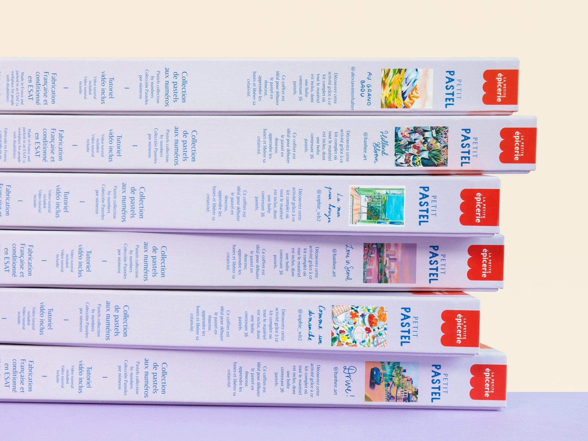 Coffret pastel au numéro Au Grand Baoü