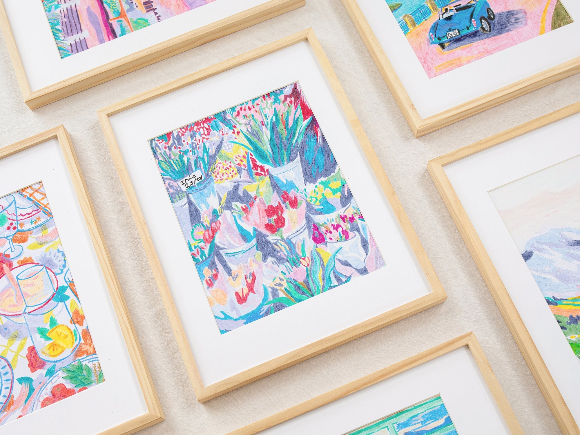 Coffret pastel au numéro Holland Bloom