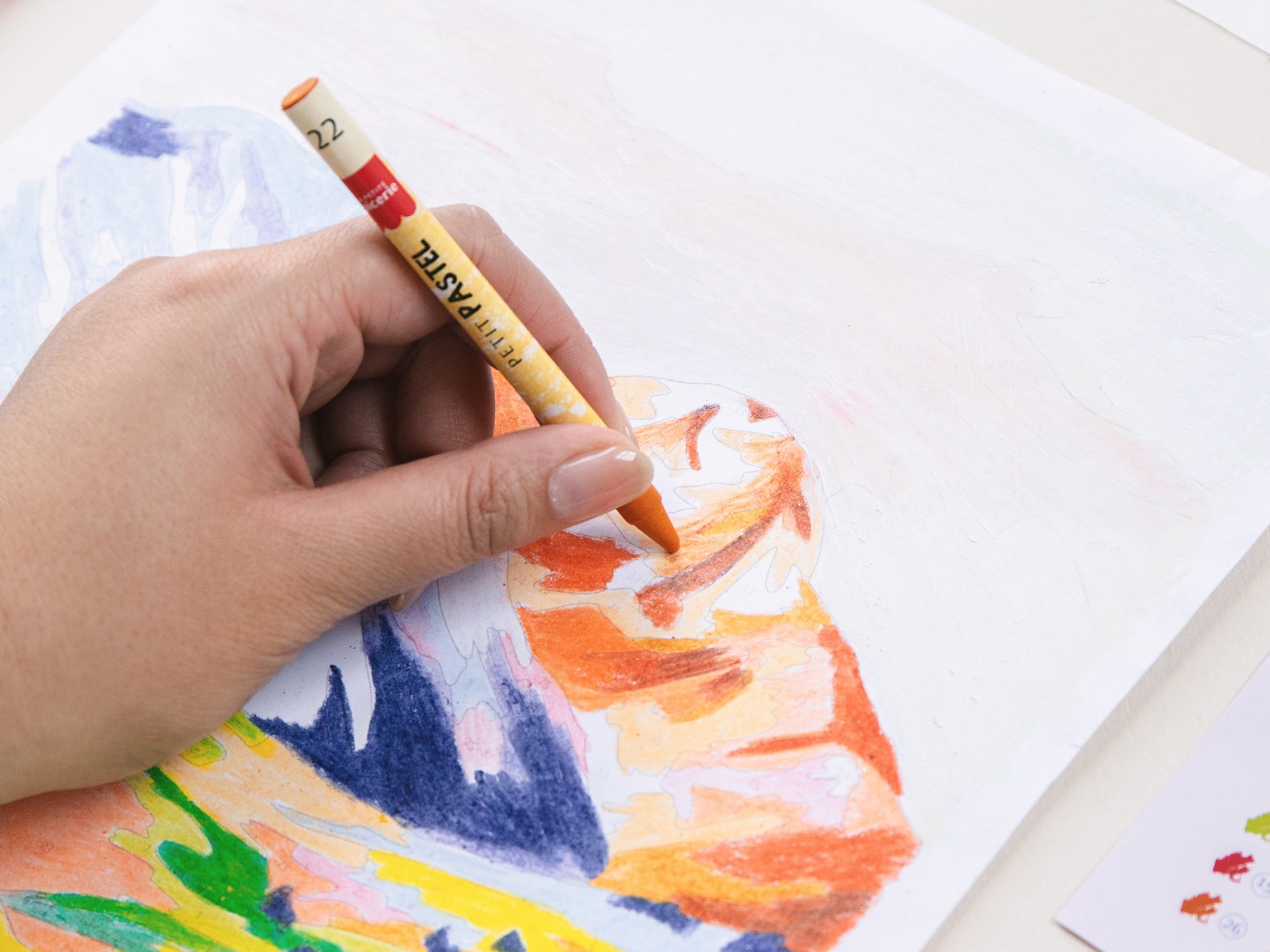 Coffret pastel au numéro Au Grand Baoü