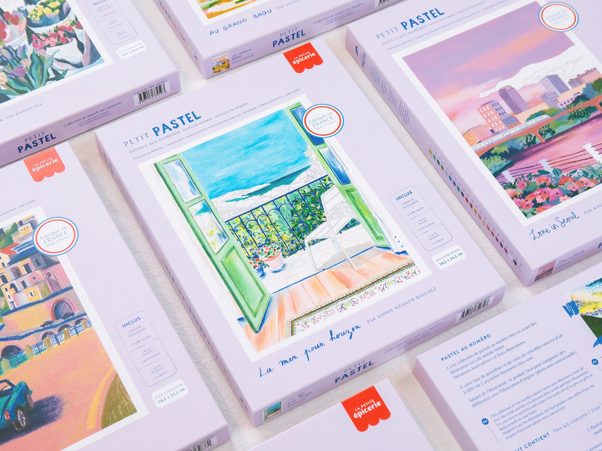 Coffret pastel au numéro Holland Bloom