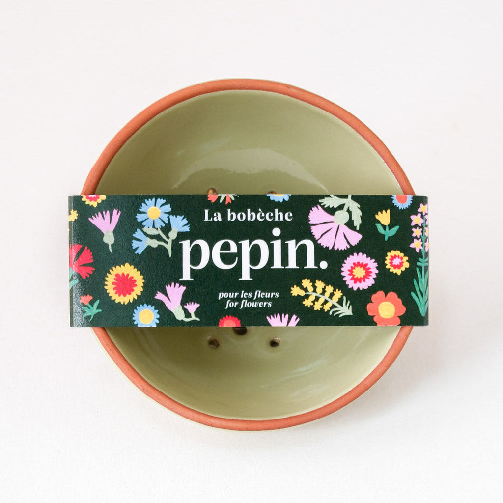 Bobèche pour les fleurs Vert Sauge