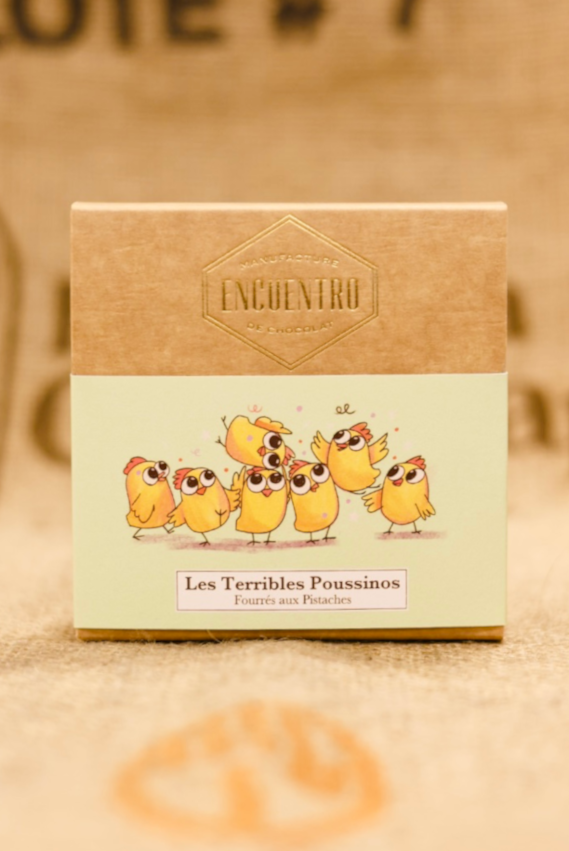 Les Terribles Poussinos - Fourrés Pistaches d’Iran