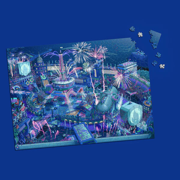 Puzzle Célébration - Affiches officielles des Jeux Olympiques et Paralympiques de Paris 2024