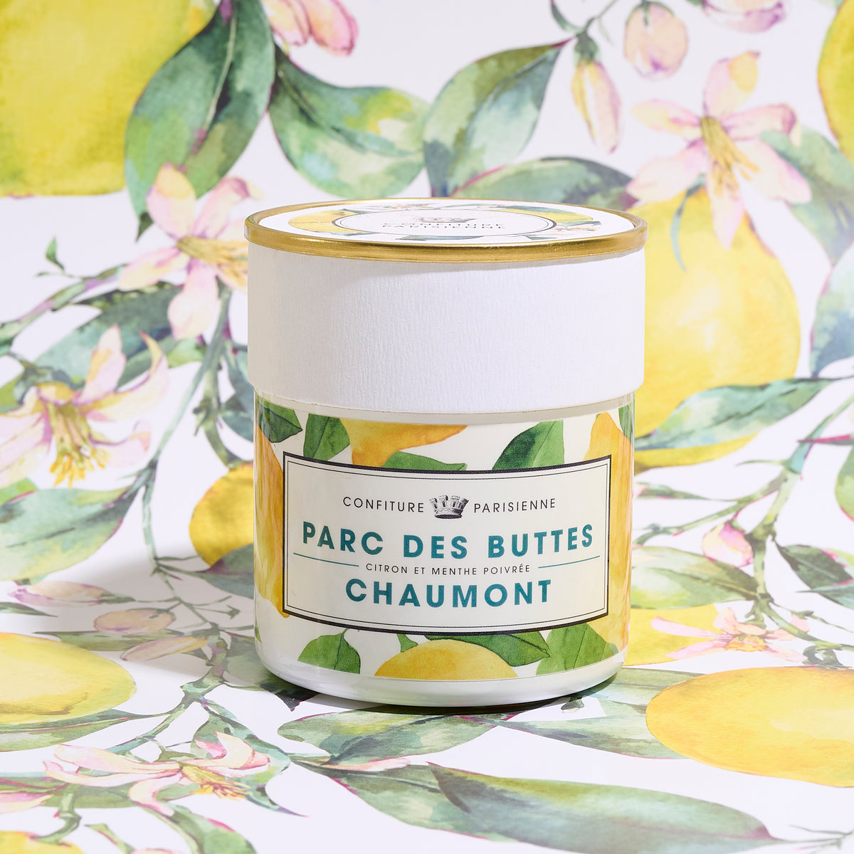 Confiture Parc des Buttes Chaumont Citron et menthe poivrée