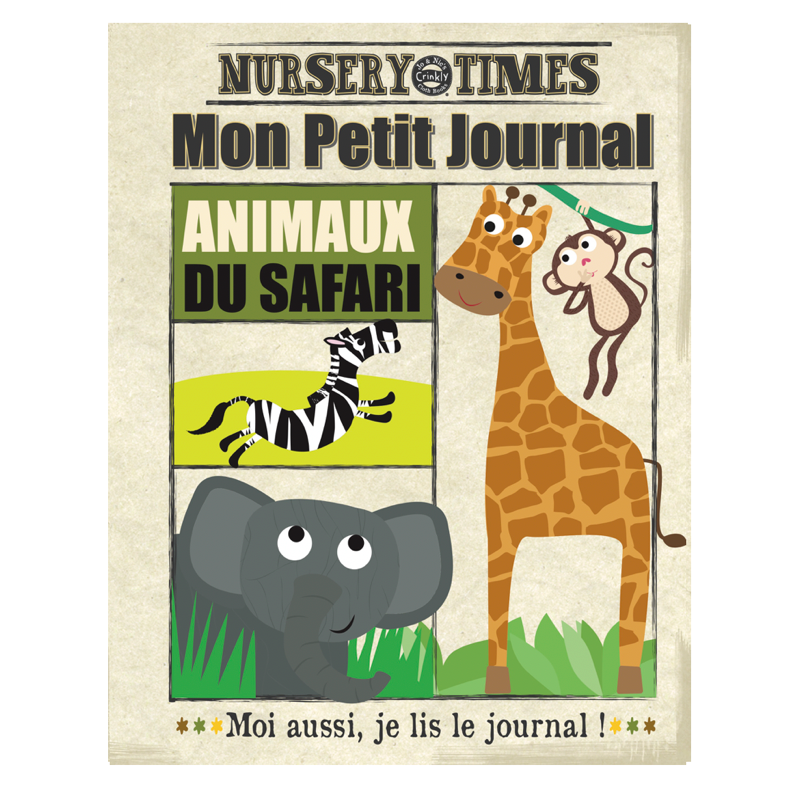 journal safari animaux bébé