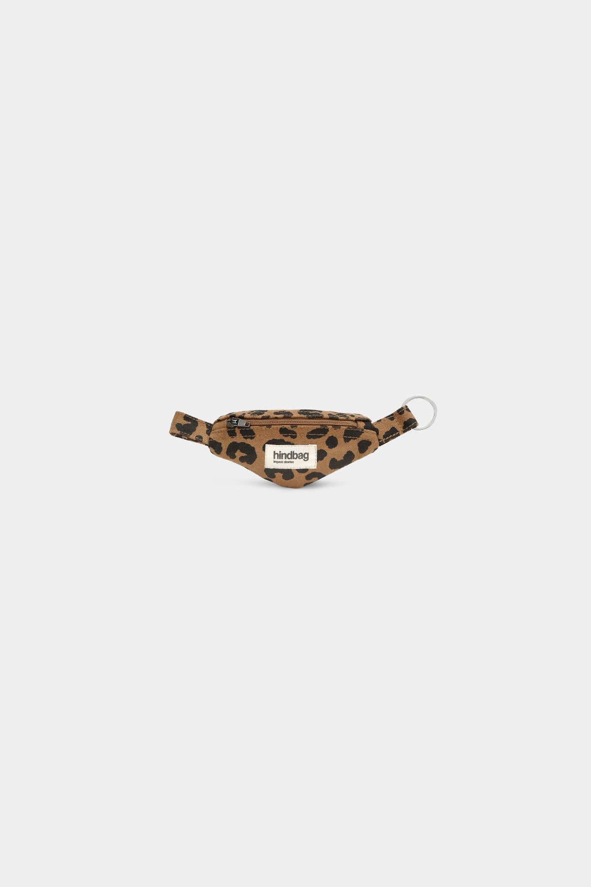 Porte-clés Côme Leopard Cannelle
