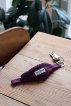 Porte-clés Côme Prune