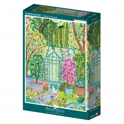 Secret Garden Puzzle - 1000 pieces - Piece - Pieces and Peace