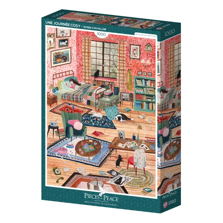 Puzzle Une Journée Cosy - 1000 Pièces