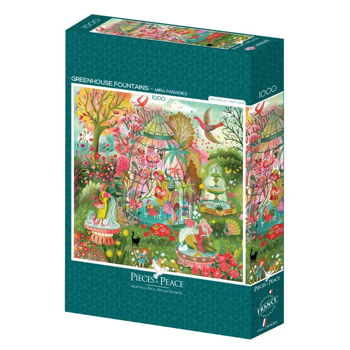 Puzzle Greenhouse Fountains Carré