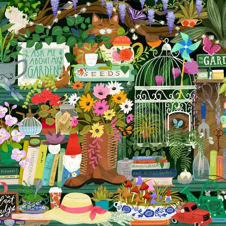 Puzzle A Gardener's Library