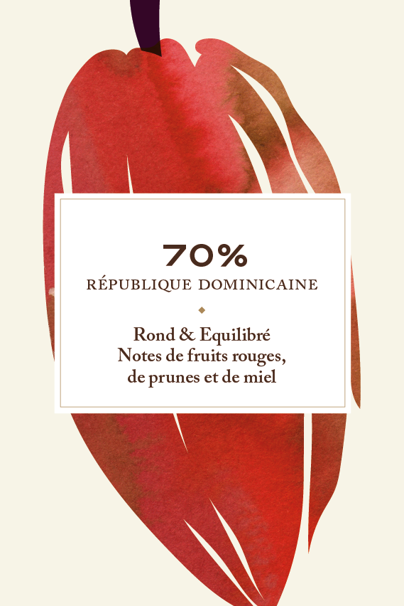 Mini tablette 70% République Dominicaine