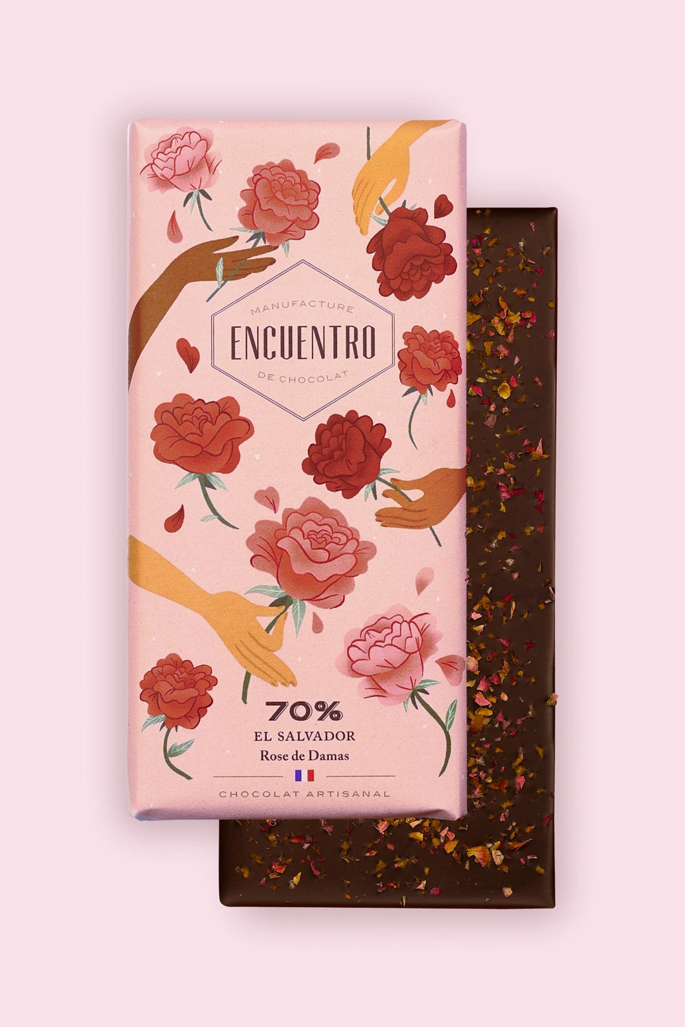 Tablette 70% El Salvador Rose de Damas