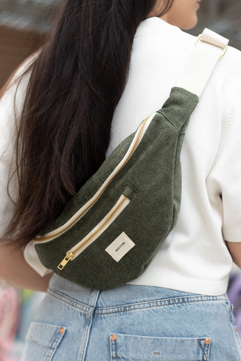 sac banane ecoresponsable verte