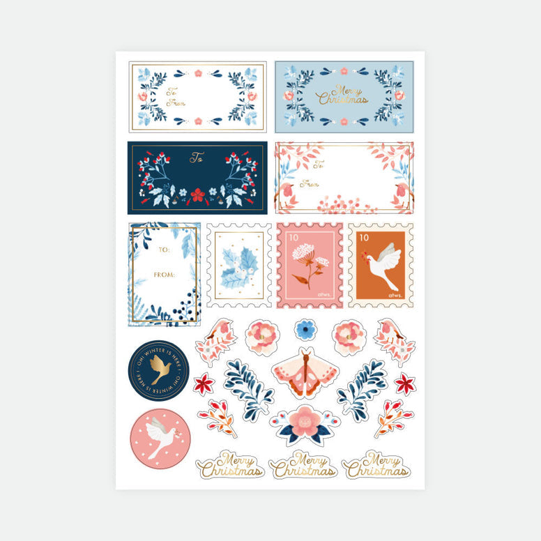 Stickers White Winter