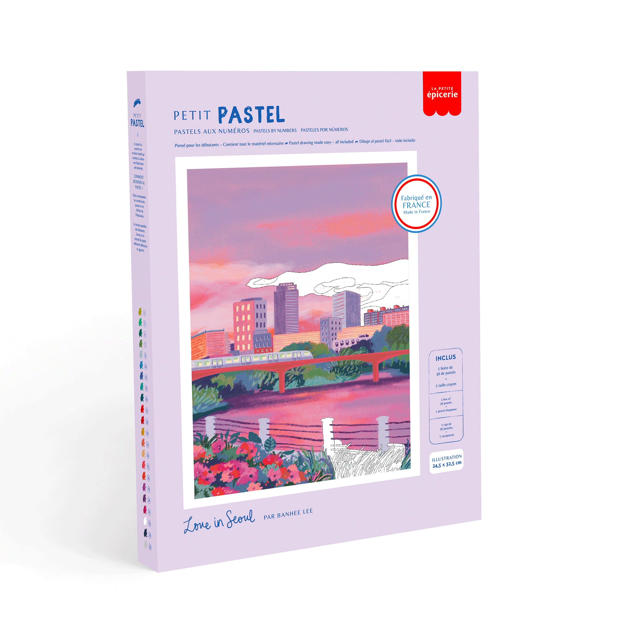 Coffret pastel au numéro Love in Seoul