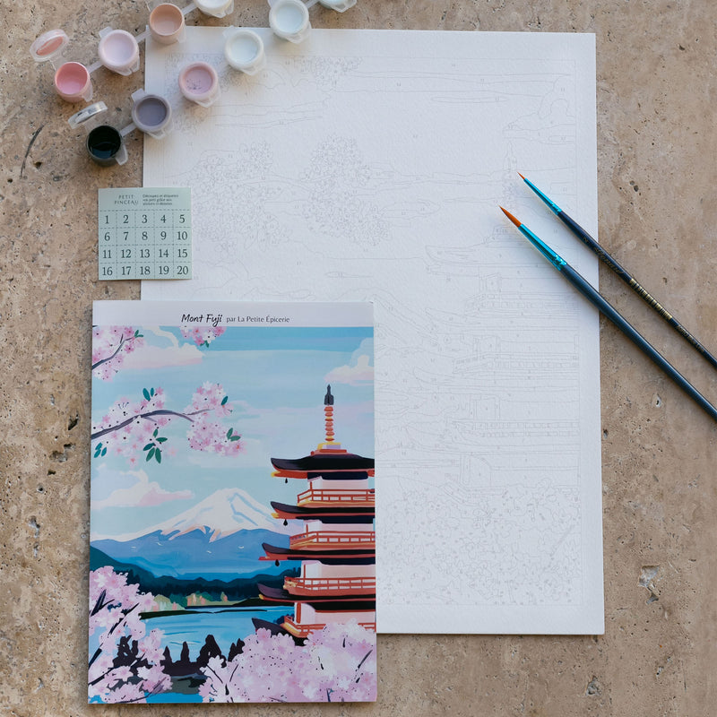 Peinture Au Numéro Mont Fuji