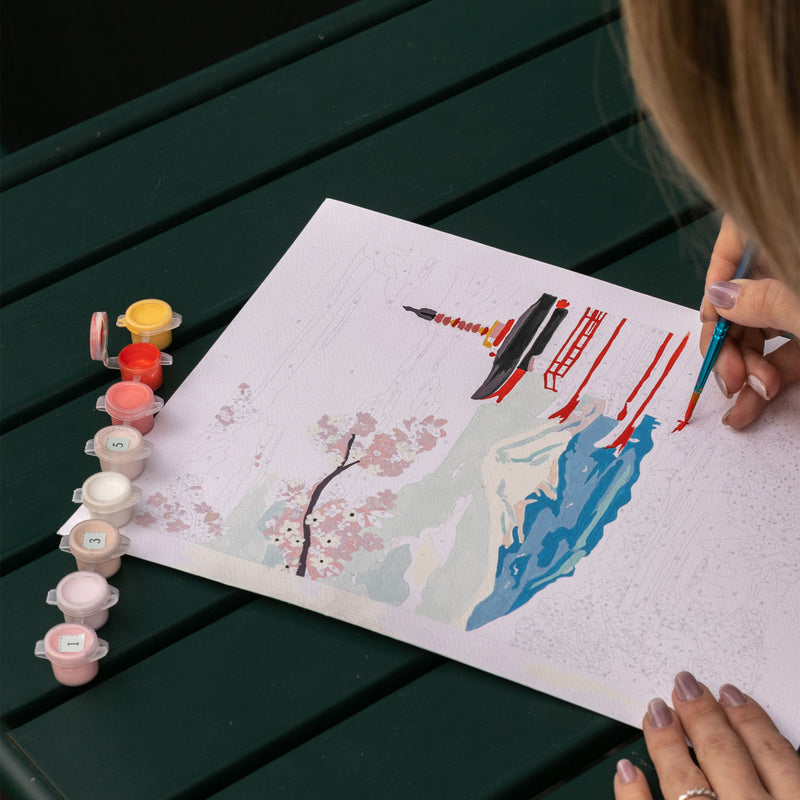 Peinture Au Numéro Mont Fuji