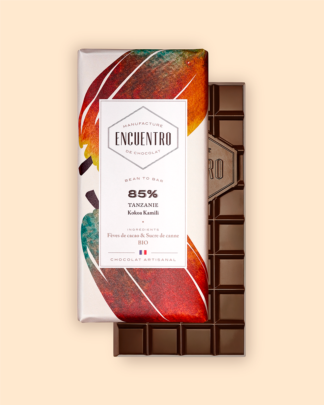 Tablette De Chocolat Noir 85% Tanzanie