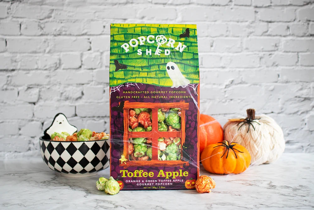 Popcorn Toffee Apple