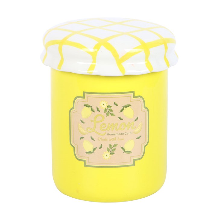 Brûle-parfum Pot de confiture Citron