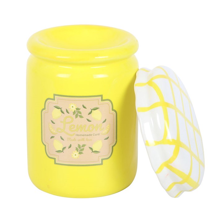 Brûle-parfum Pot de confiture Citron