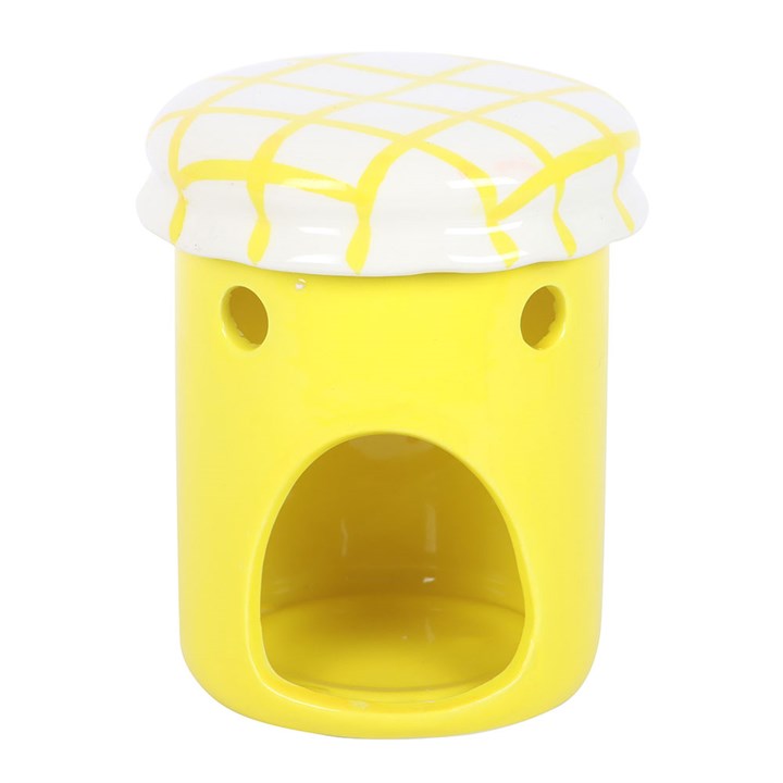 Brûle-parfum Pot de confiture Citron