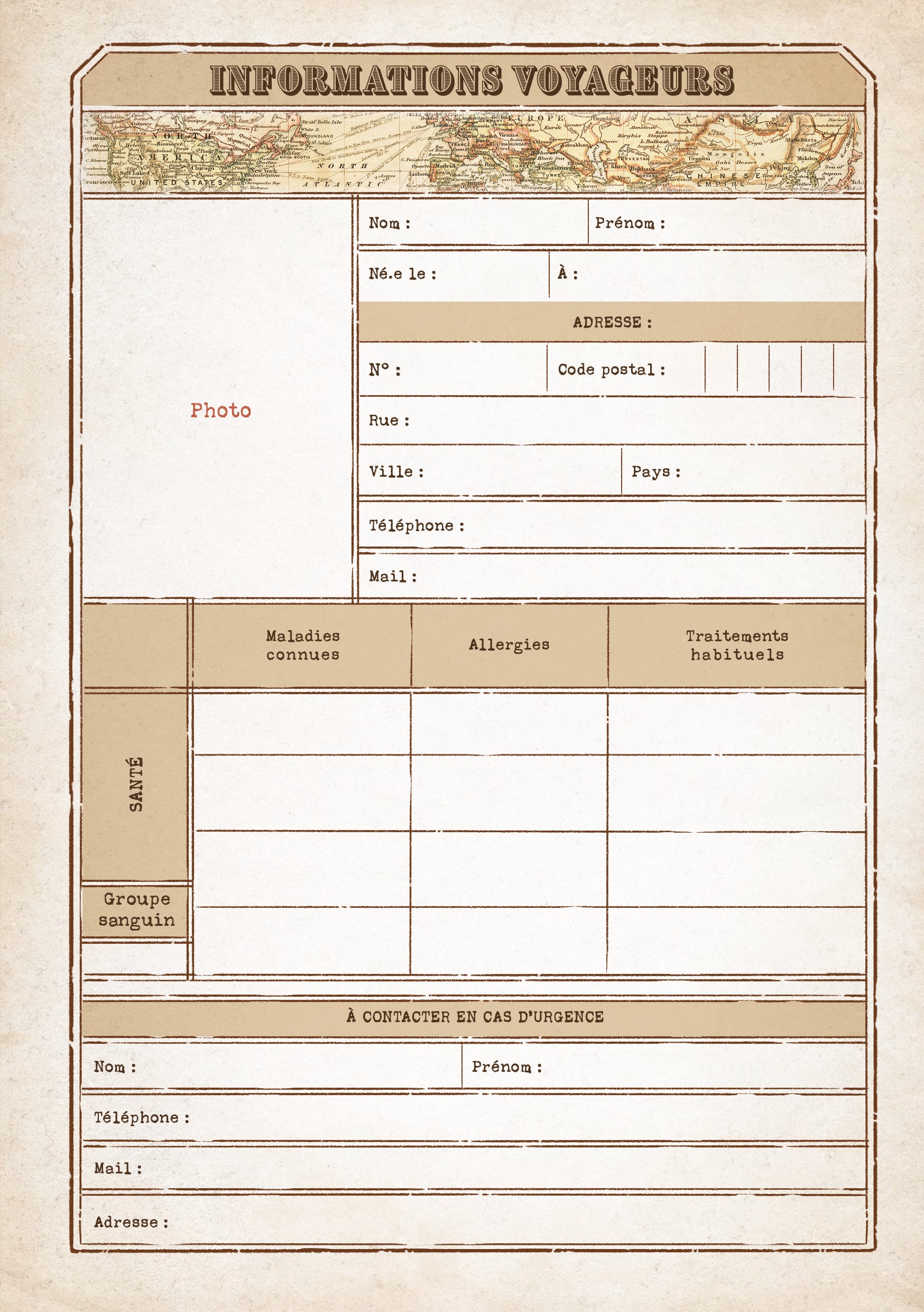 Carnet de Voyage Train